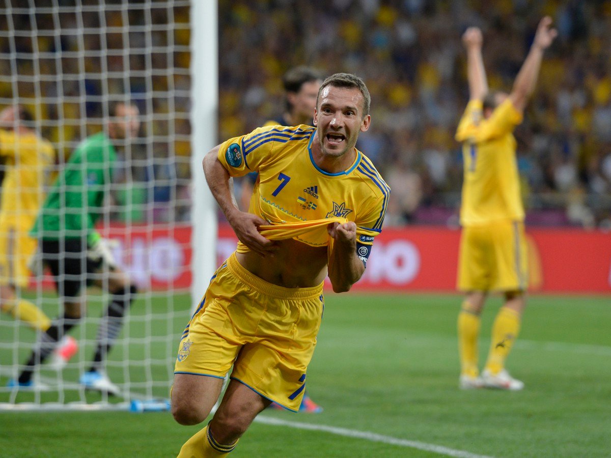 Ševčenko strelil oba góly Ukrajiny
