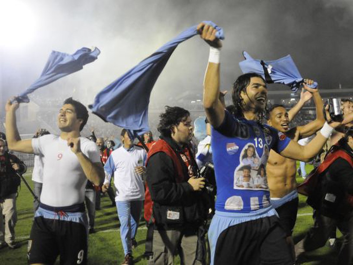 Hráči Uruguaja sa tešia z postupu na MS