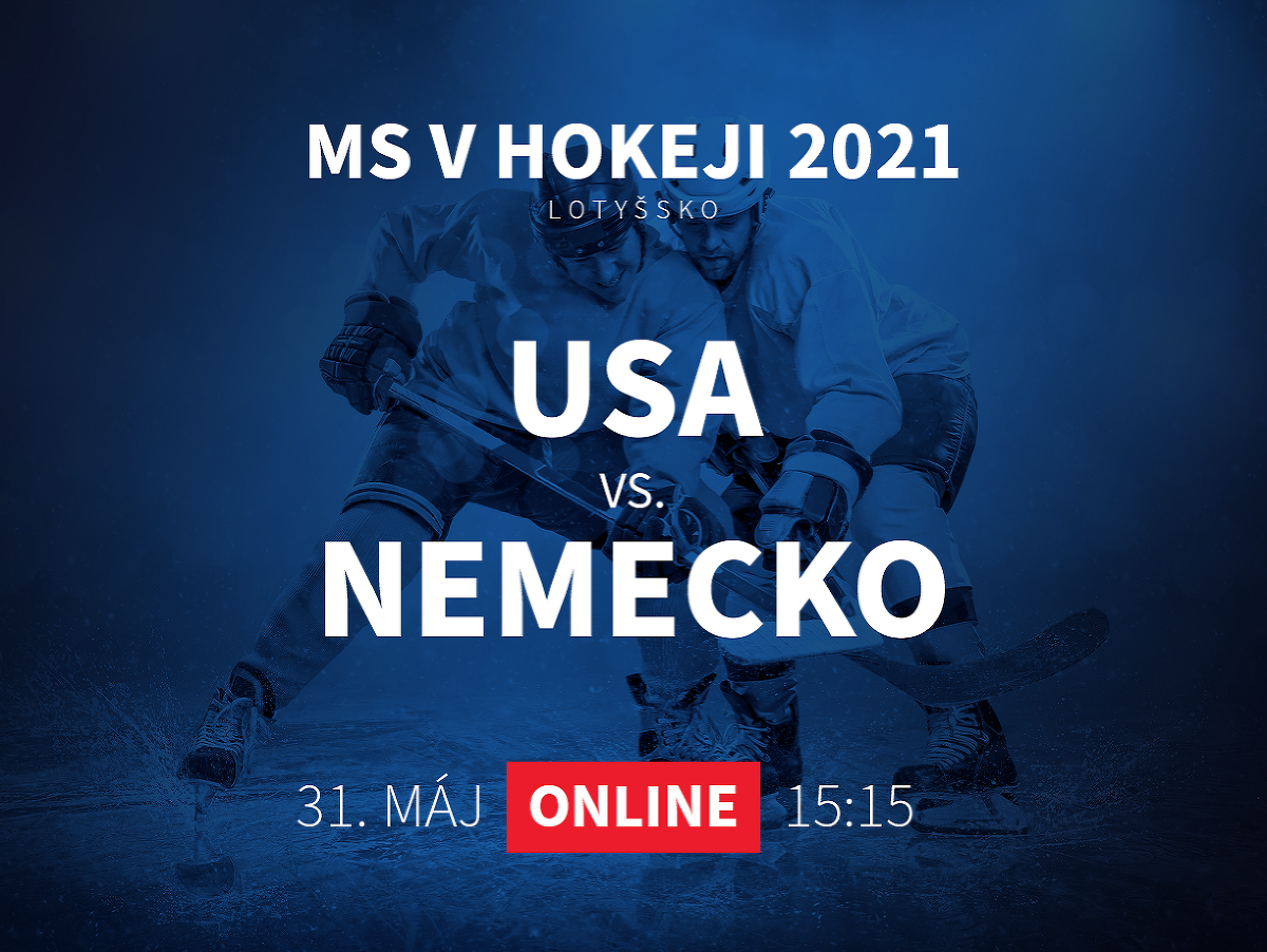 MS v hokeji 2021: USA - Nemecko
