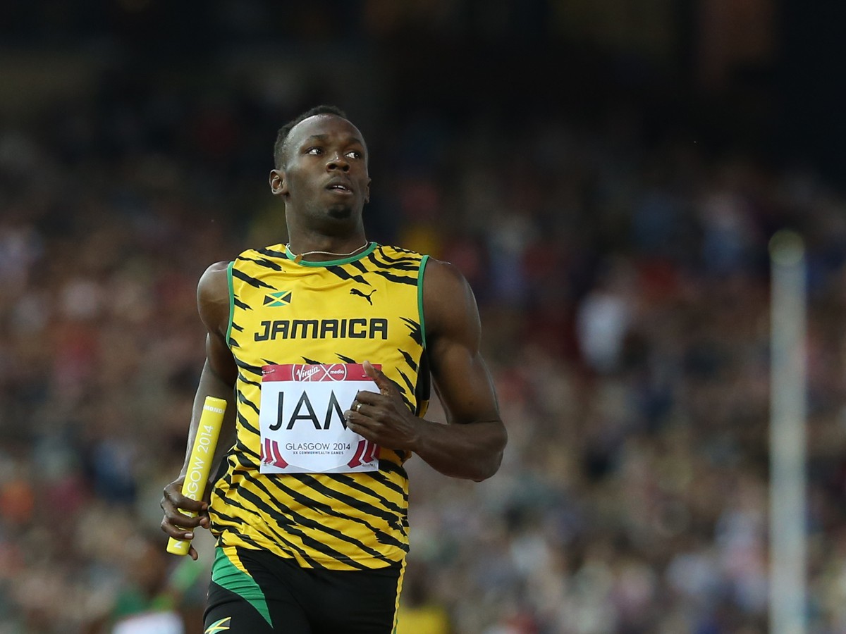 Usain Bolt sa predstavil na mítingu Commonwealth