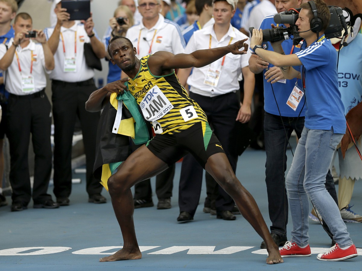 Usain Bolt je najúspešnejším mužom histórie atletických majstrovstiev sveta. 