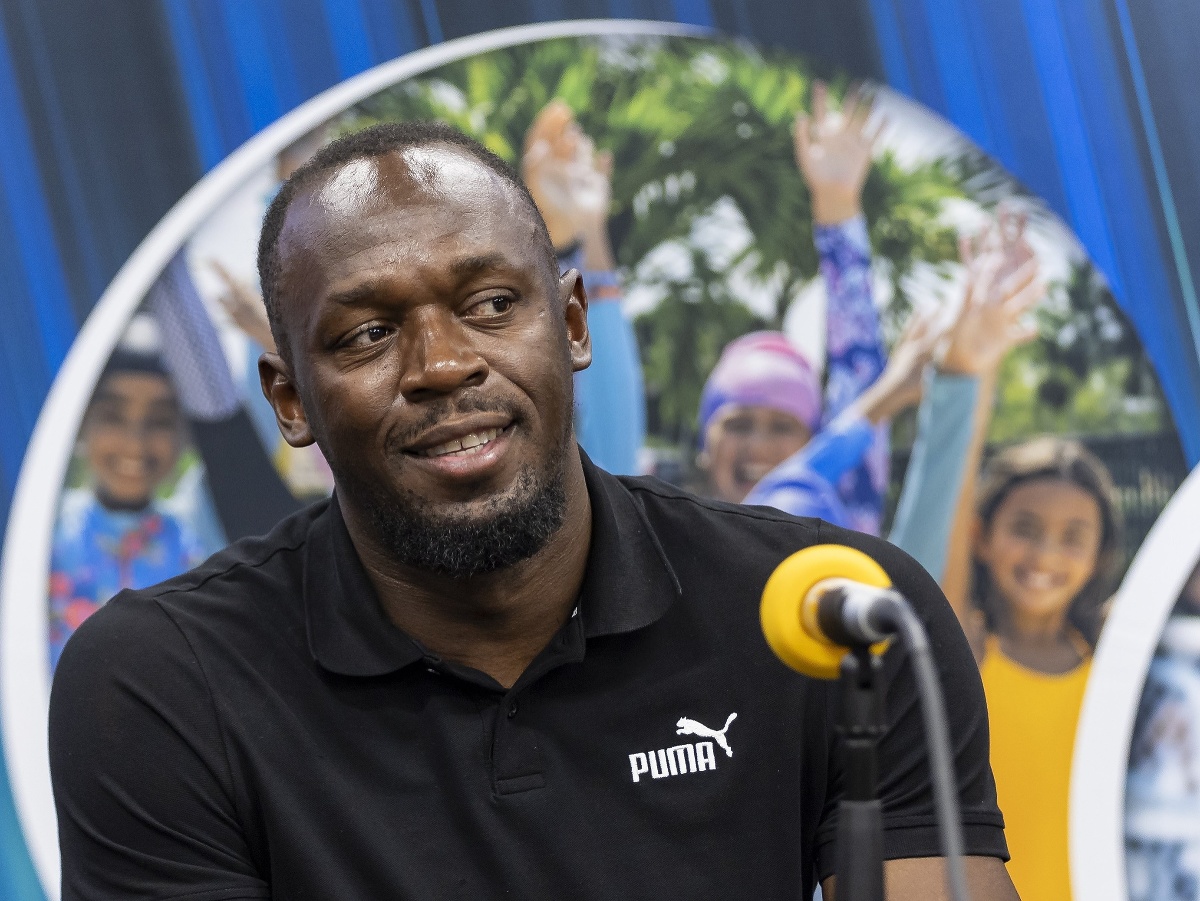 Bývalý jamajský šprintér Usain Bolt