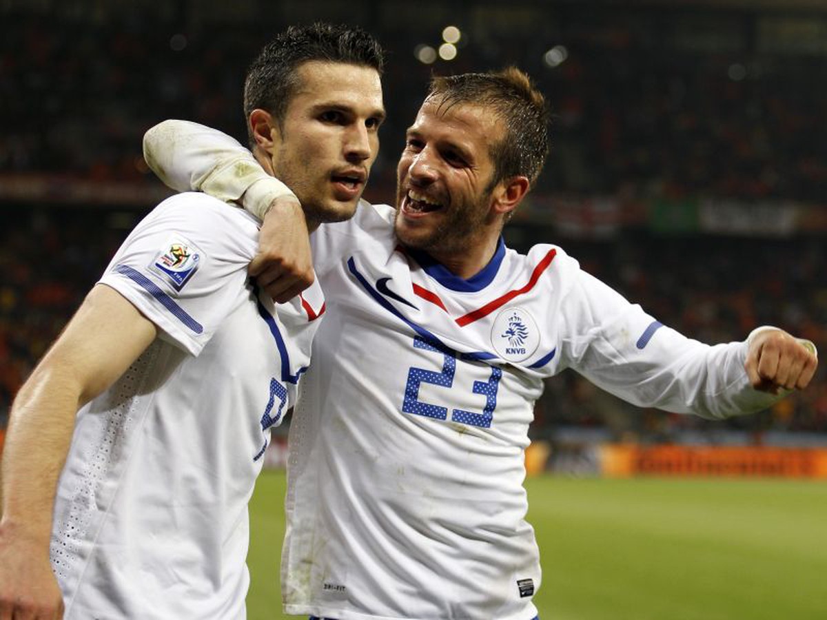 Van Persie a Van der Vaart