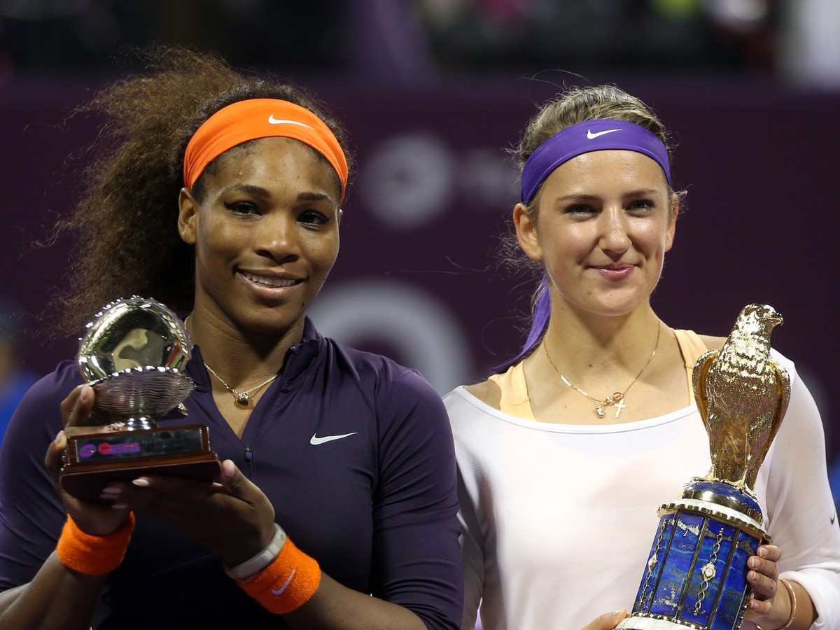 Victoria Azarenková a Serena Williamsová 