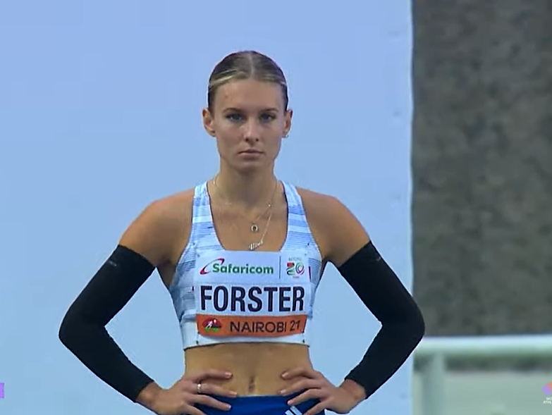 Slovenská atlétka Viktória Forsterová obsadila na MS do 20 rokov v kenskom Nairobi vo finále stovky šieste miesto