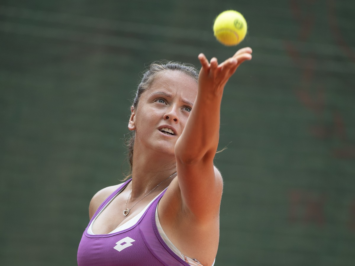 Slovenská tenistka Viktória Kužmová 