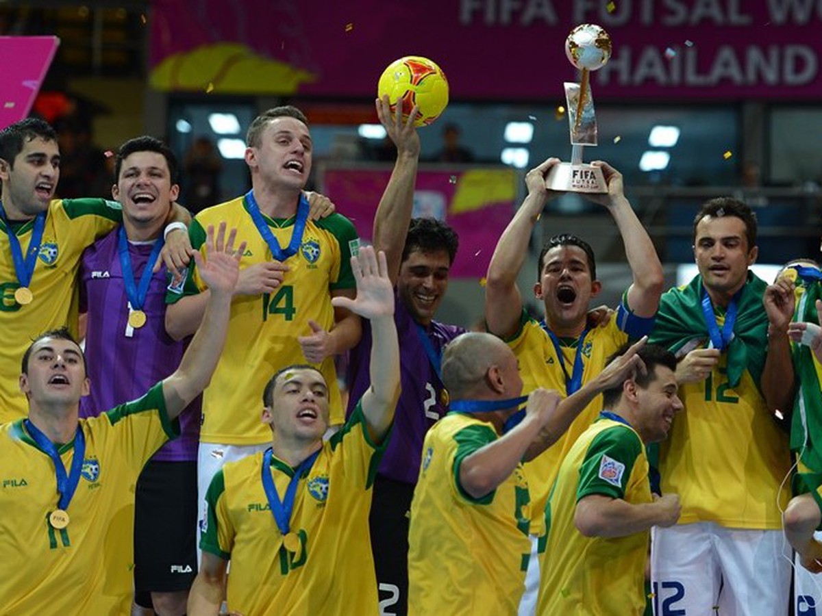 Futsalisti Brazílie sa tešia z titulu majstrov sveta