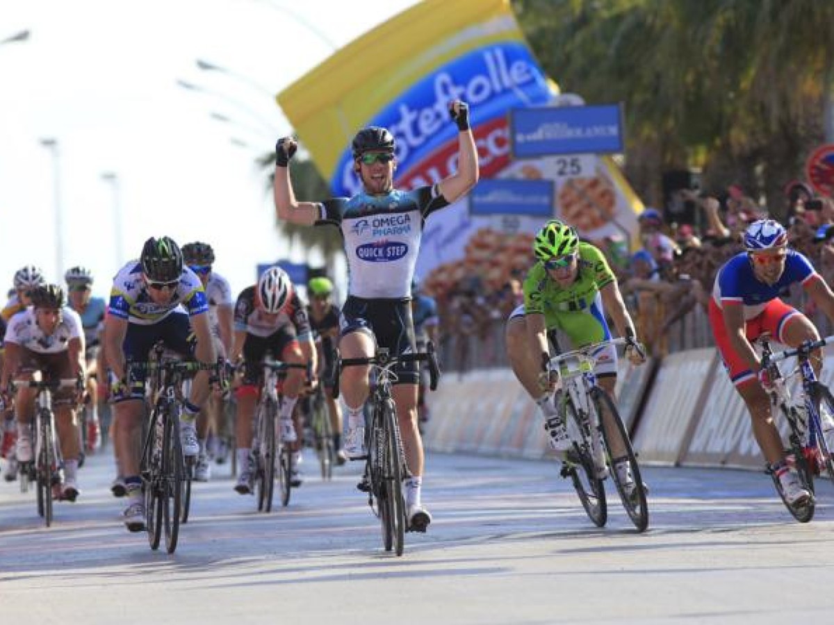 Mark Cavendish sa teší zo svojho druhého etapového triumfu