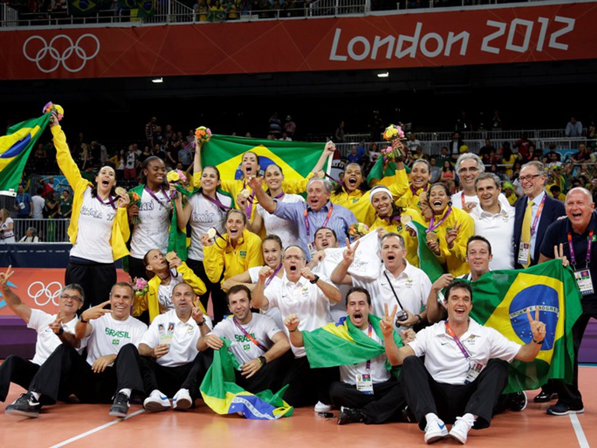 Volejbalistky Brazílie sa tešia zo zlatých medailí na OH 2012