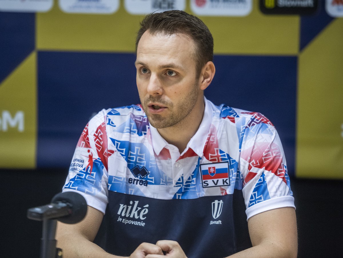 Tréner slovenskej volejbalovej reprezentácie mužov Steven Vanmedegael