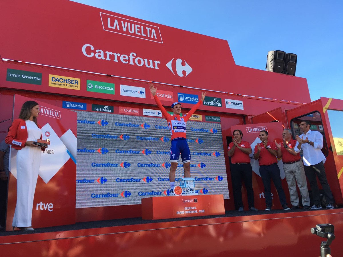 Lampaert zvíťazil v 2. etape na Vuelte