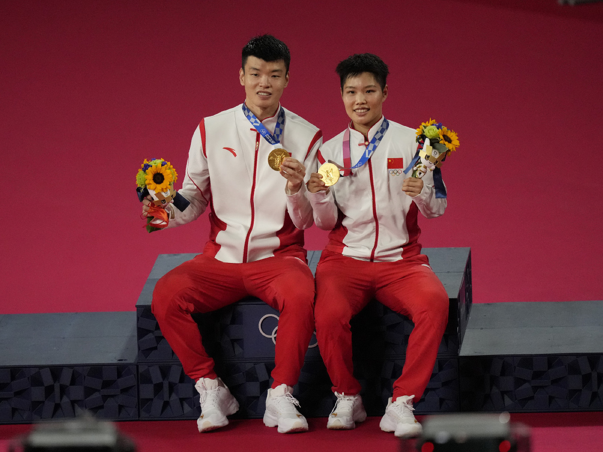 Miešanú štvorhru v bedmintone vyhral na olympiáde v Tokiu čínsky pár Wang I Liu & Chuang Tung Pching
