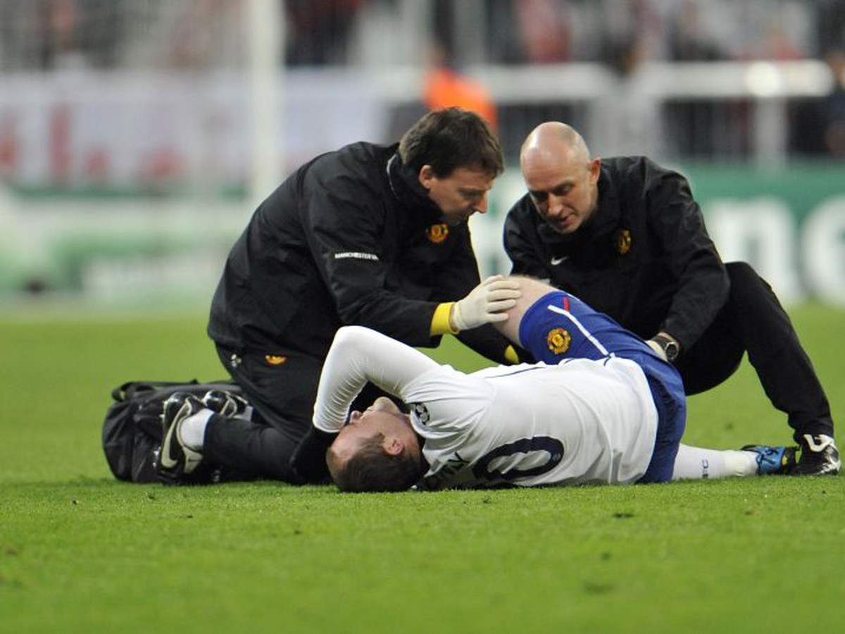 Ošetrovaný Wayne Rooney