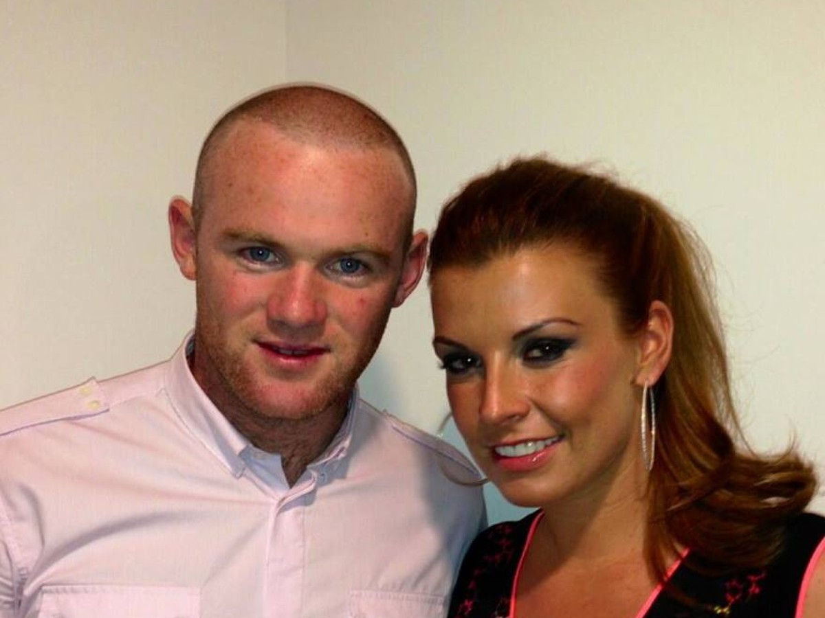 Wayne Rooney s manželkou Coleen na koncerte Rihanny