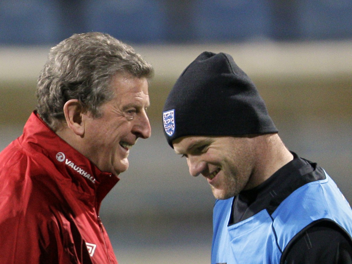 Roy Hodgson a Wayne Rooney