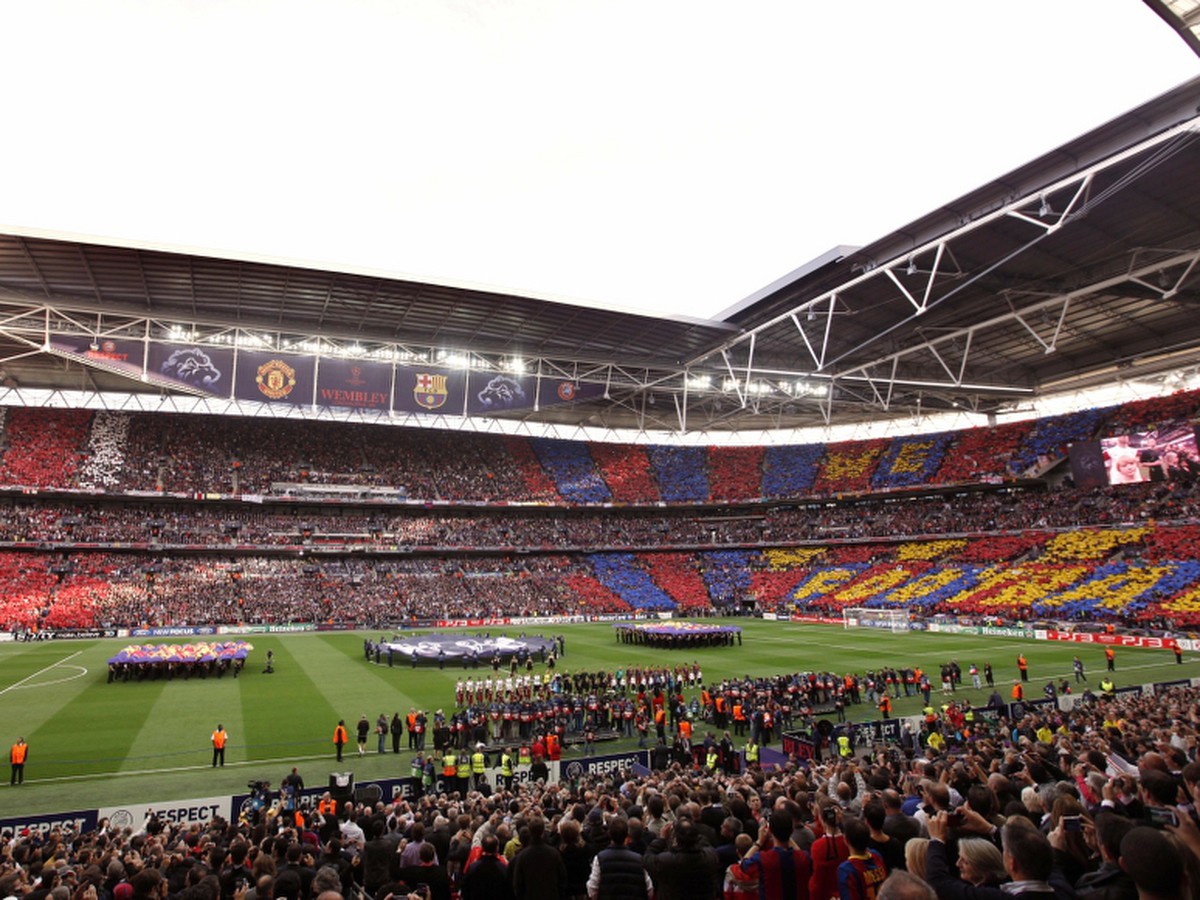 Wembley počas tohtoročného finále LM