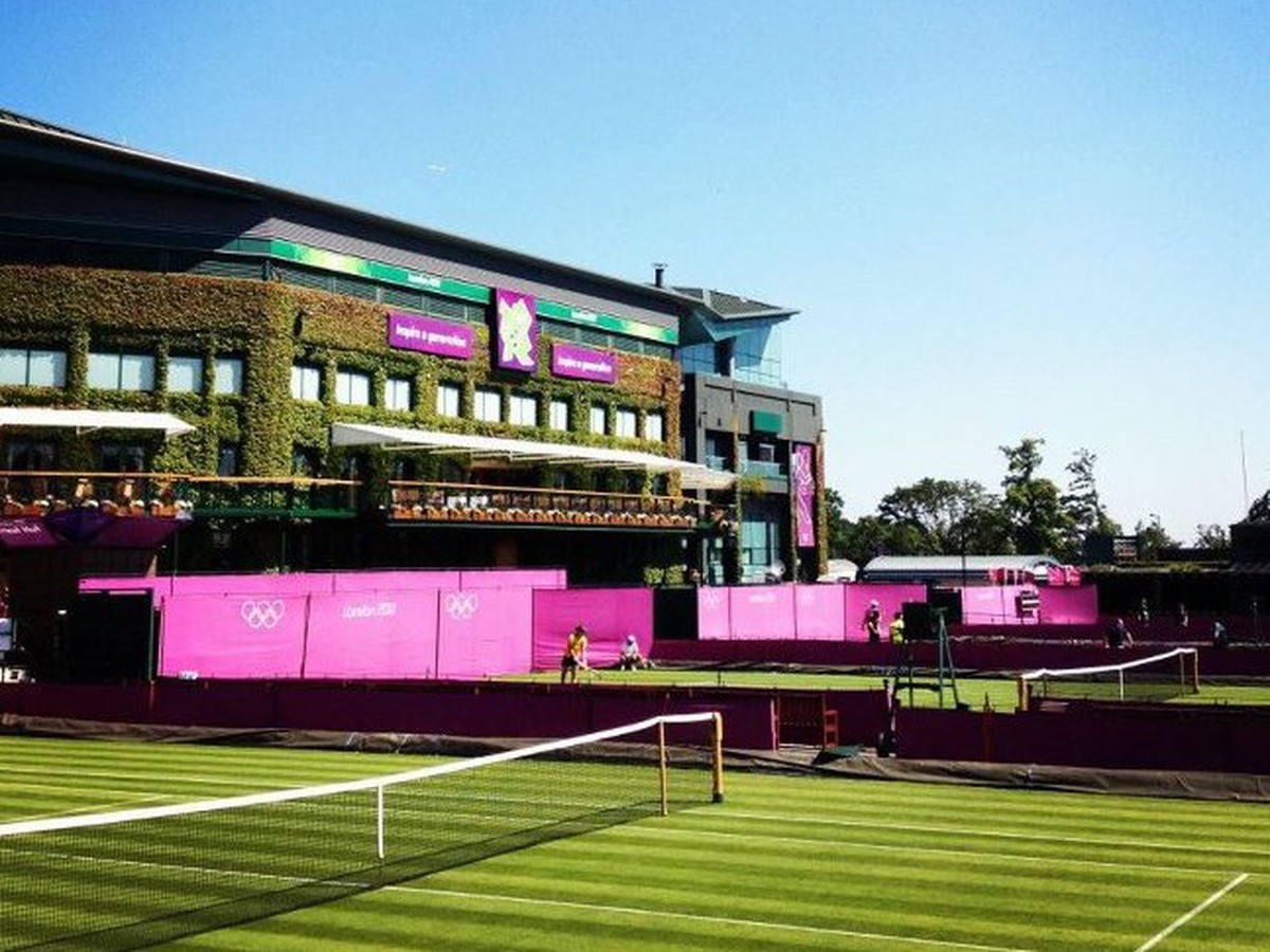 Areál vo Wimbledone v olympijskom prevedení