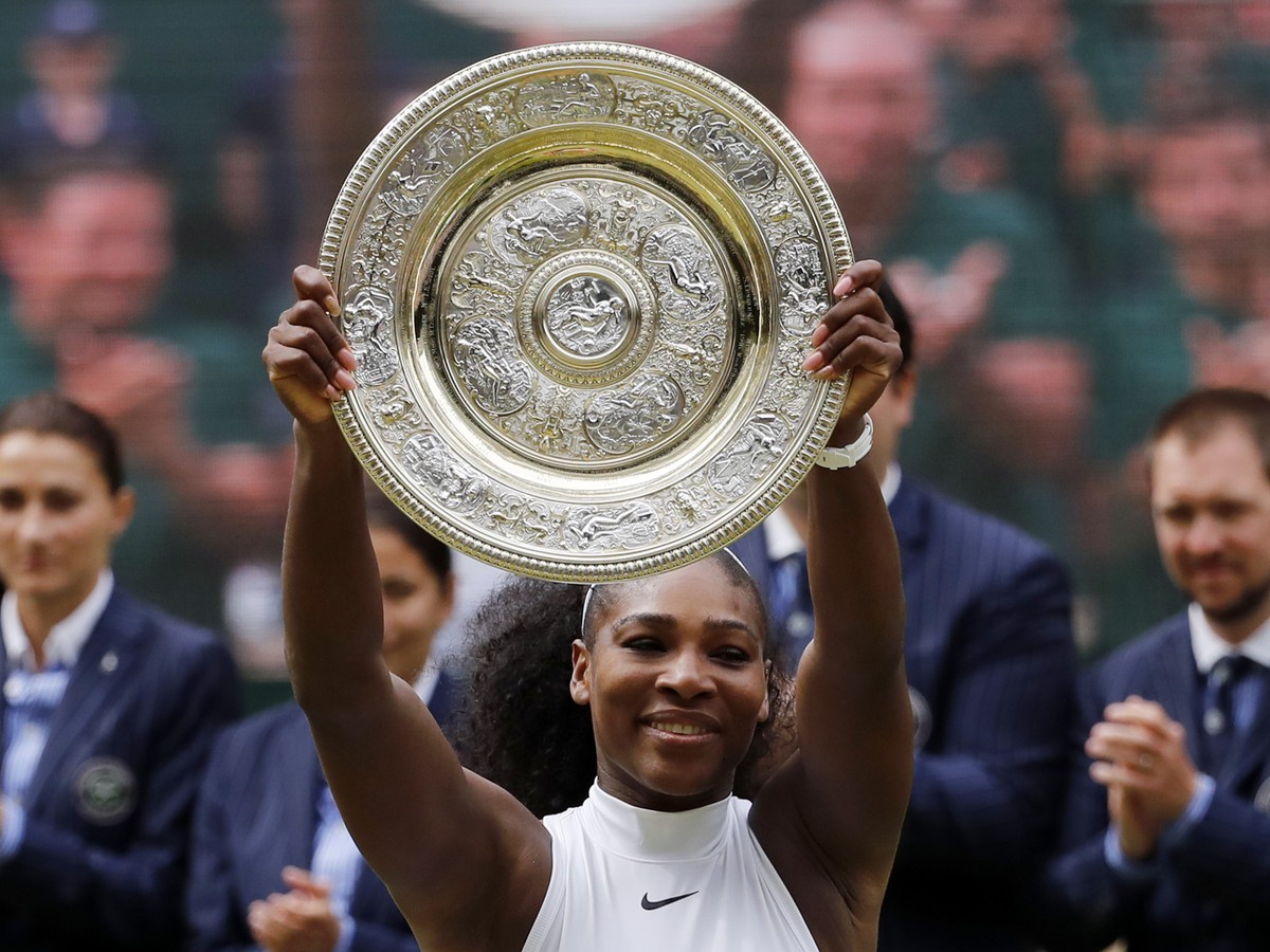 Serena Wiliams triumfovala na Wimbledone
