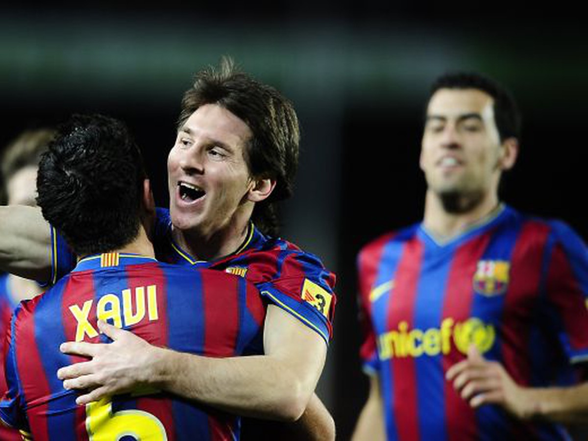 Xavi a Messi sa postarali o triumf Barcelony