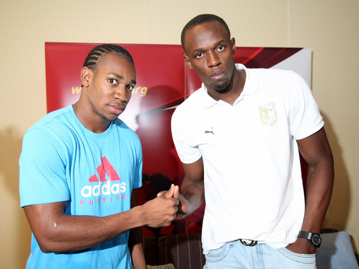 Yohan Blake a Usain Bolt
