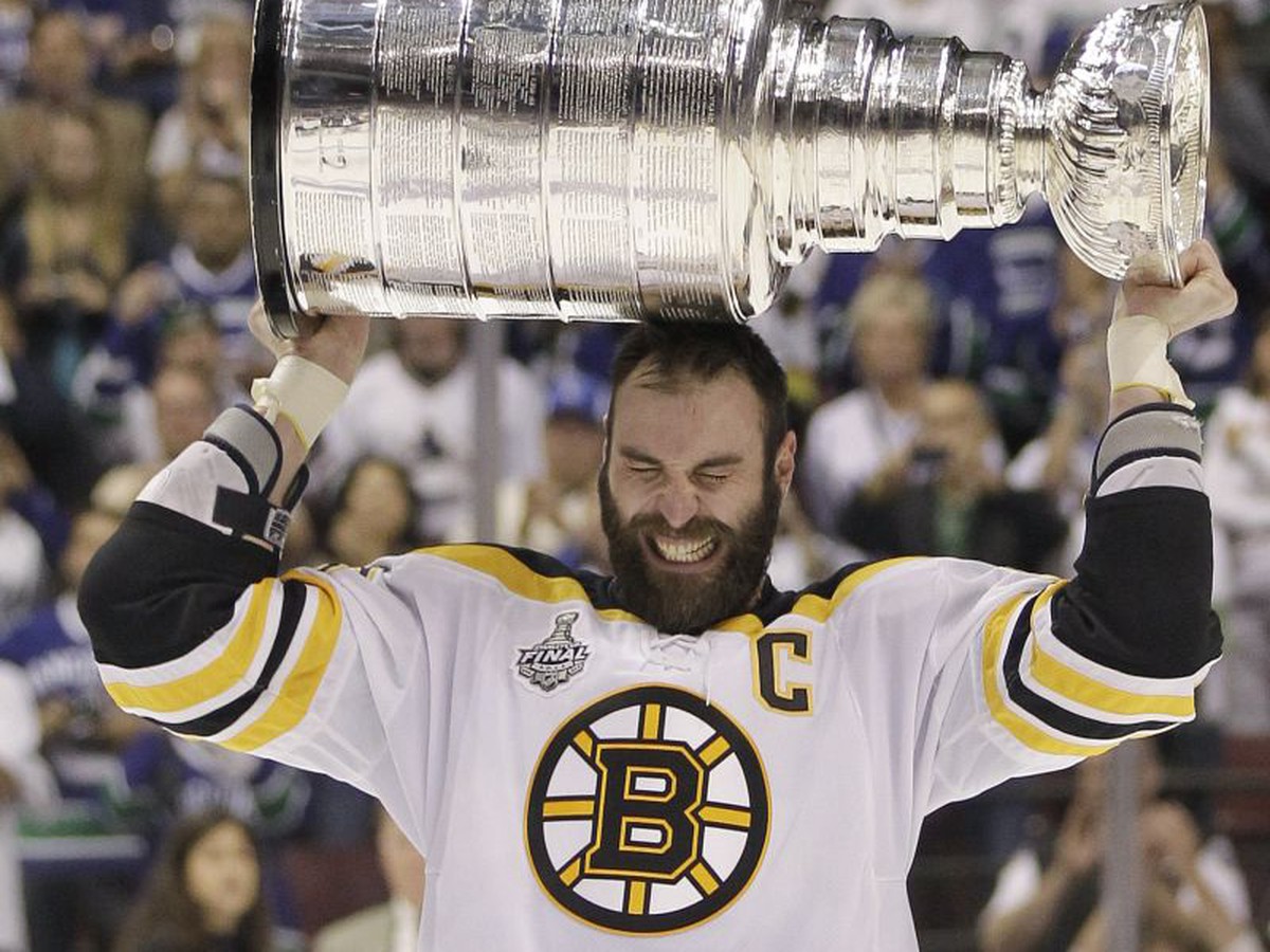 Zdeno Chára sa teší zo zisku Stanley Cupu