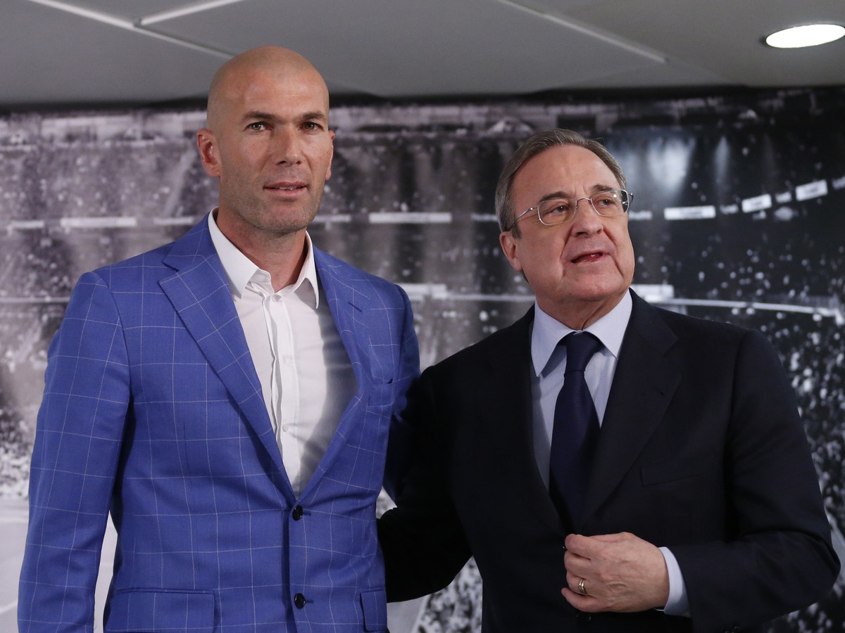 Zinedine Zidane a Florentino Pérez