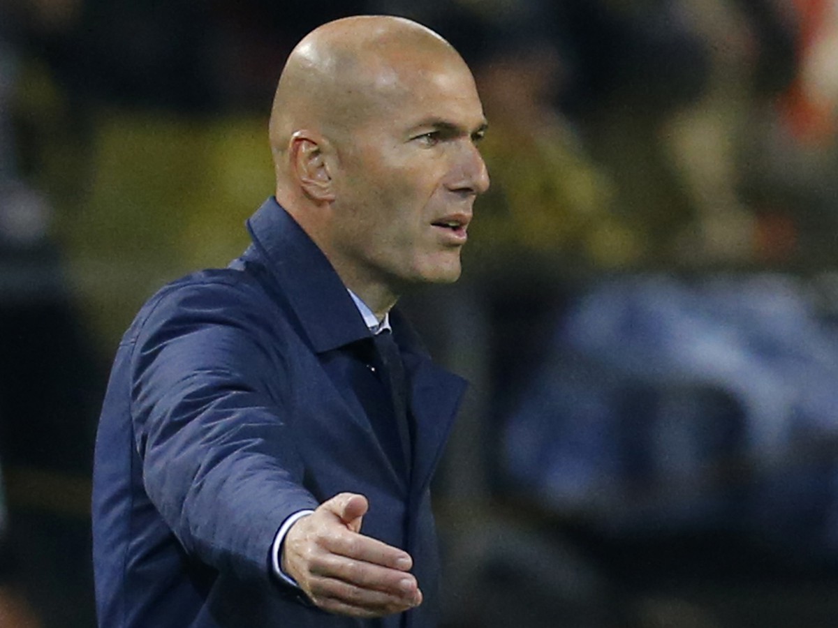 Zinedine Zidane, kouč Realu Madrid