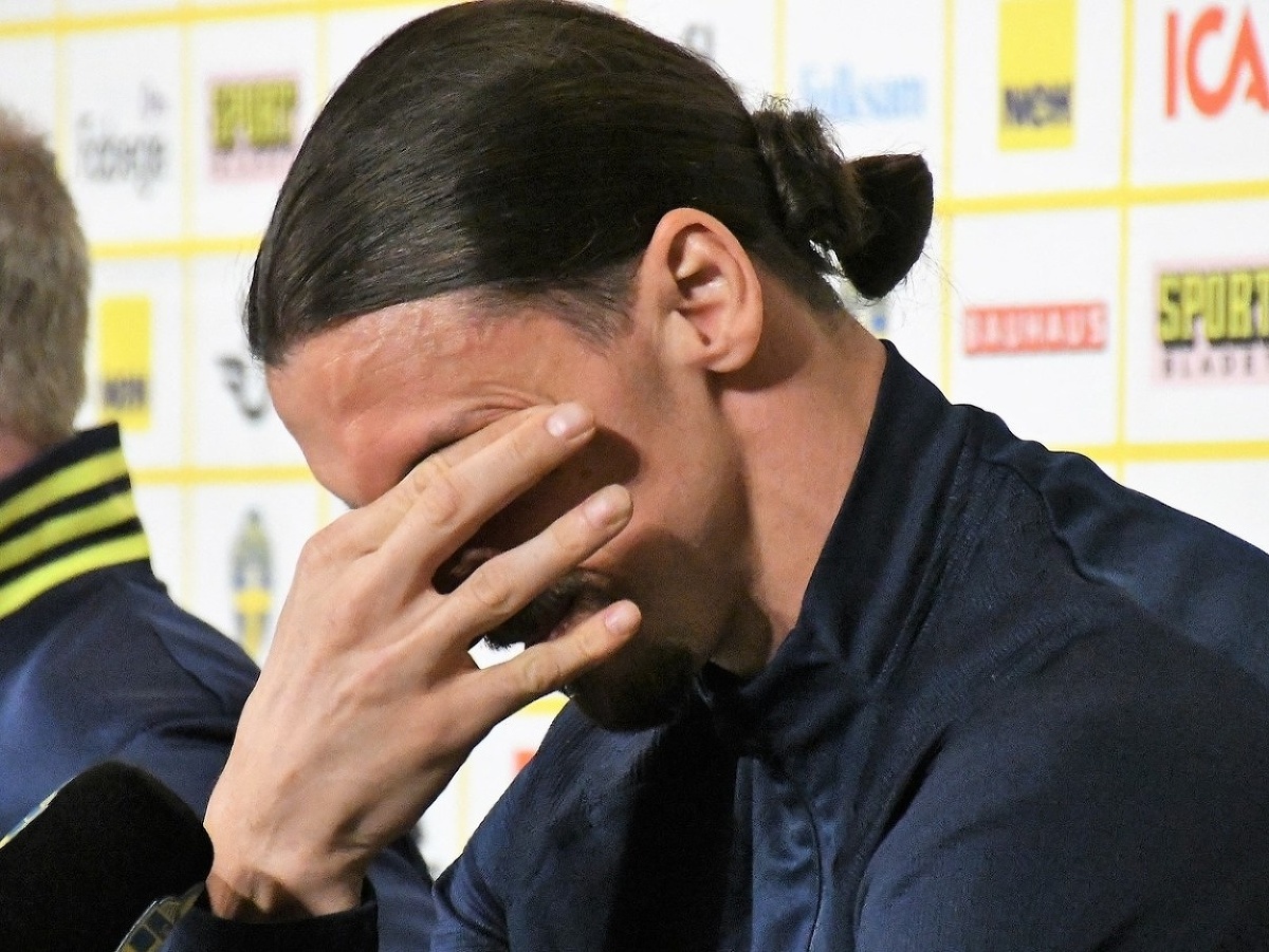 Zlatan Ibrahimovič sa neubránil slzám