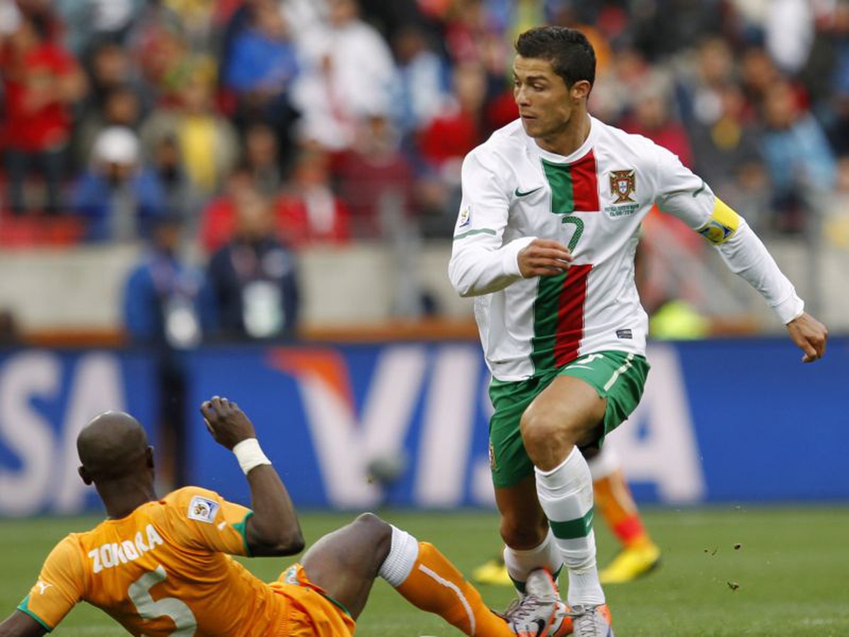 Zokora a Cristiano Ronaldo