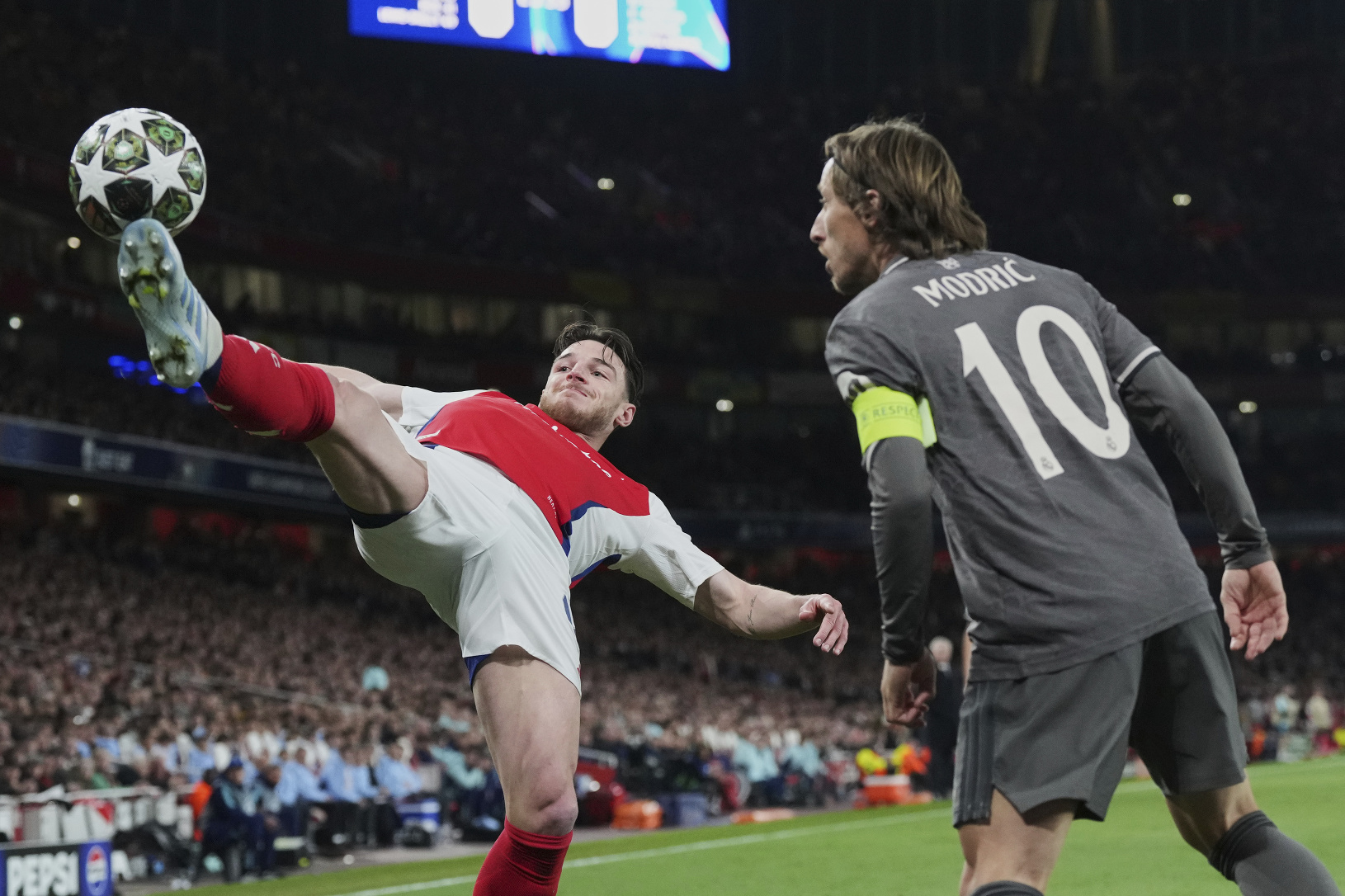 Declan Rice a Luka