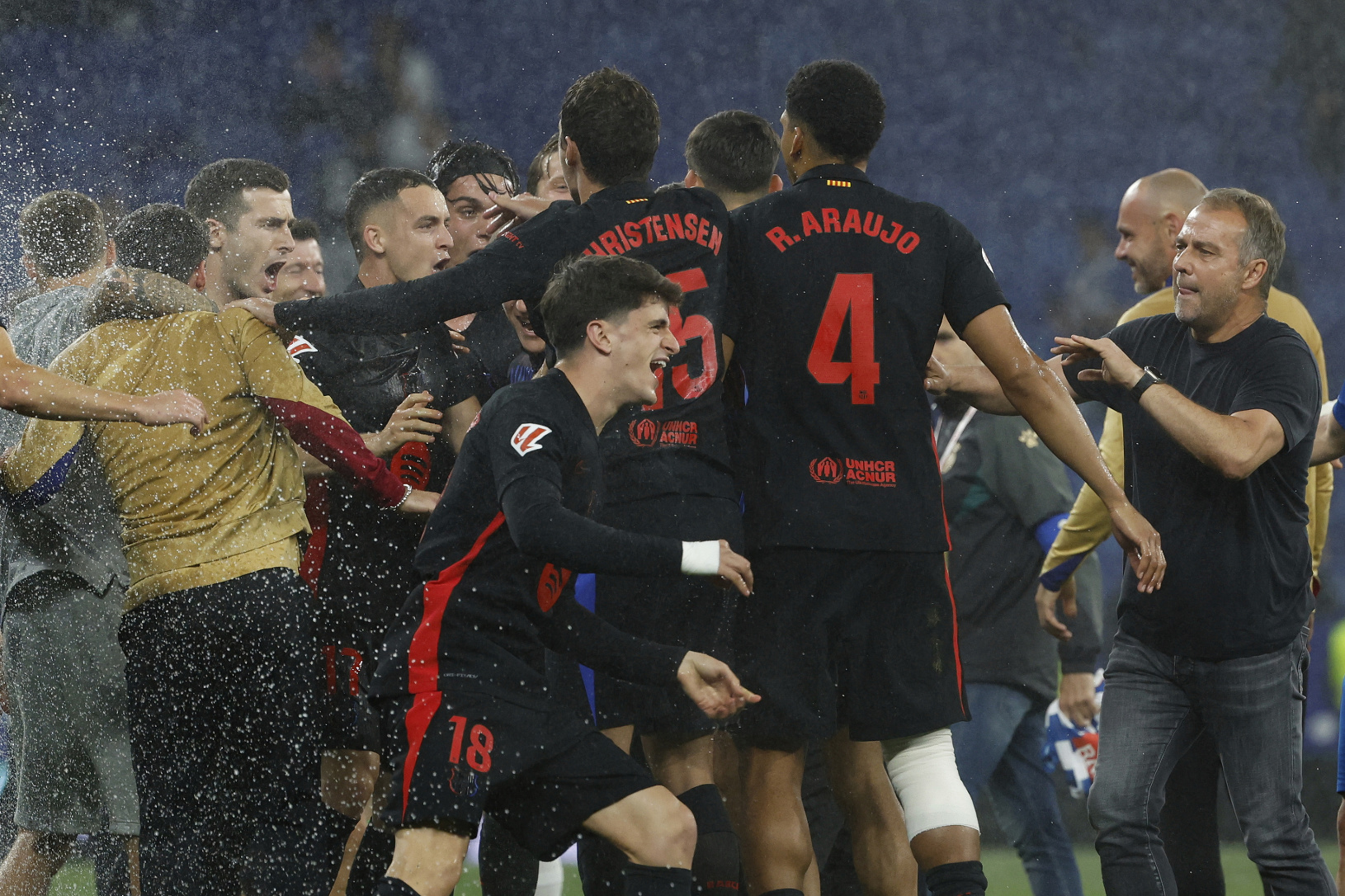 Futbalisti Barcelony sa radujú