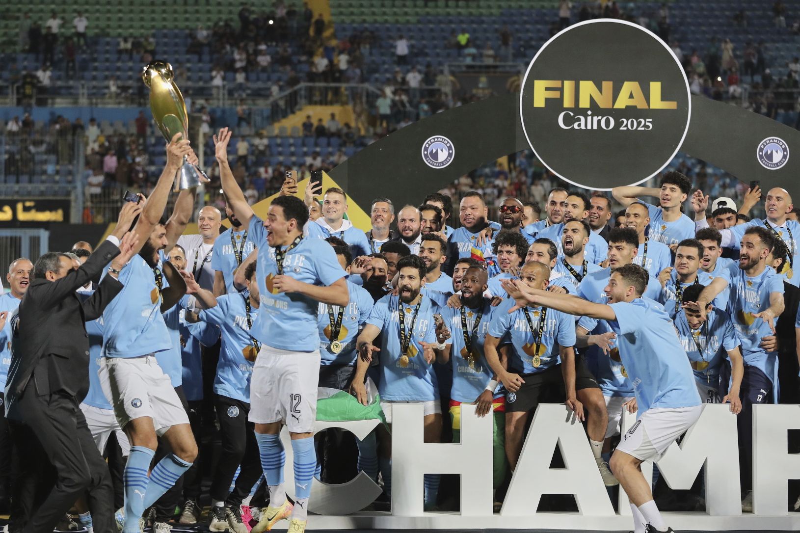 Futbalisti FC Pyramids s