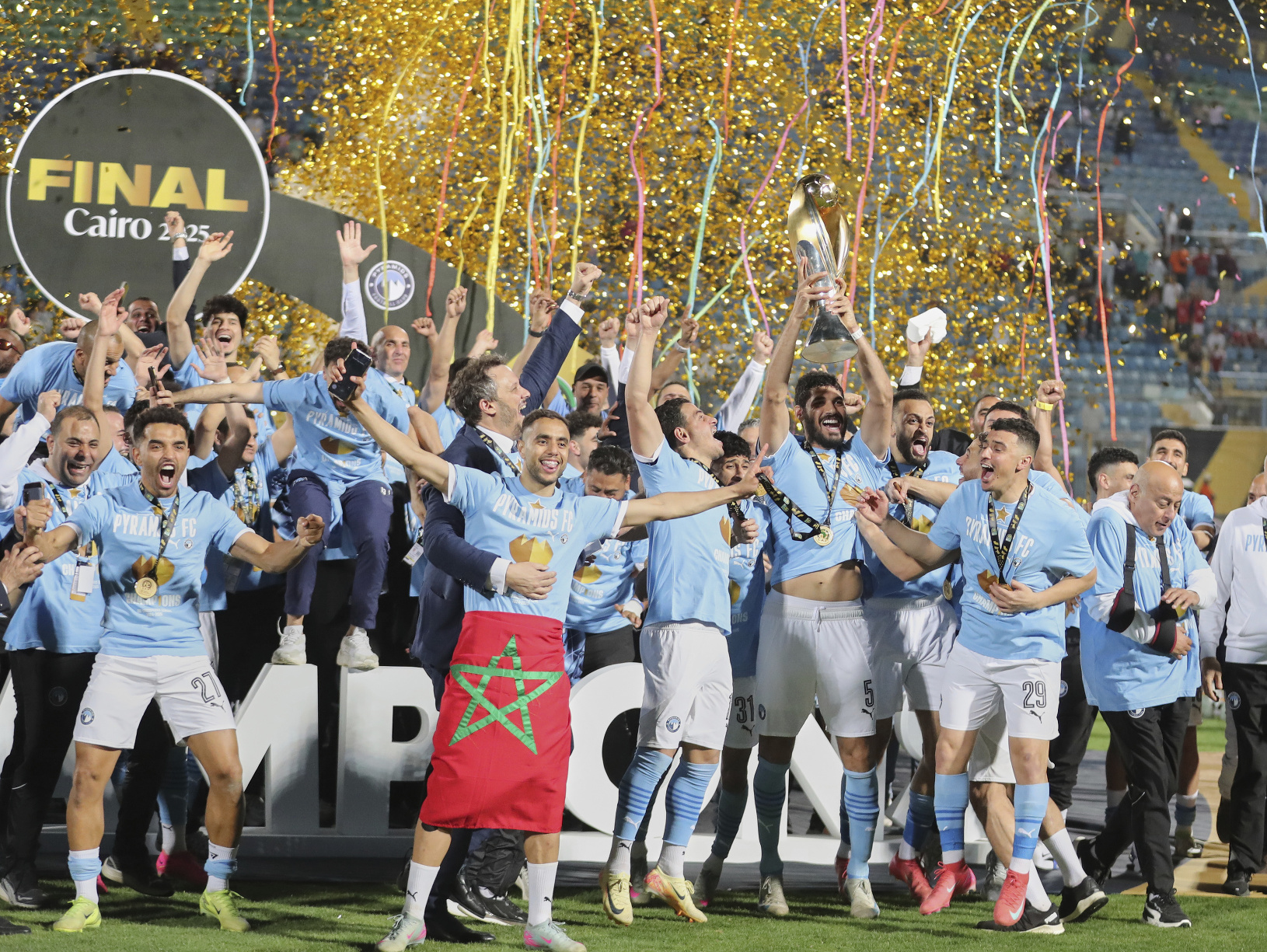 Futbalisti FC Pyramids s