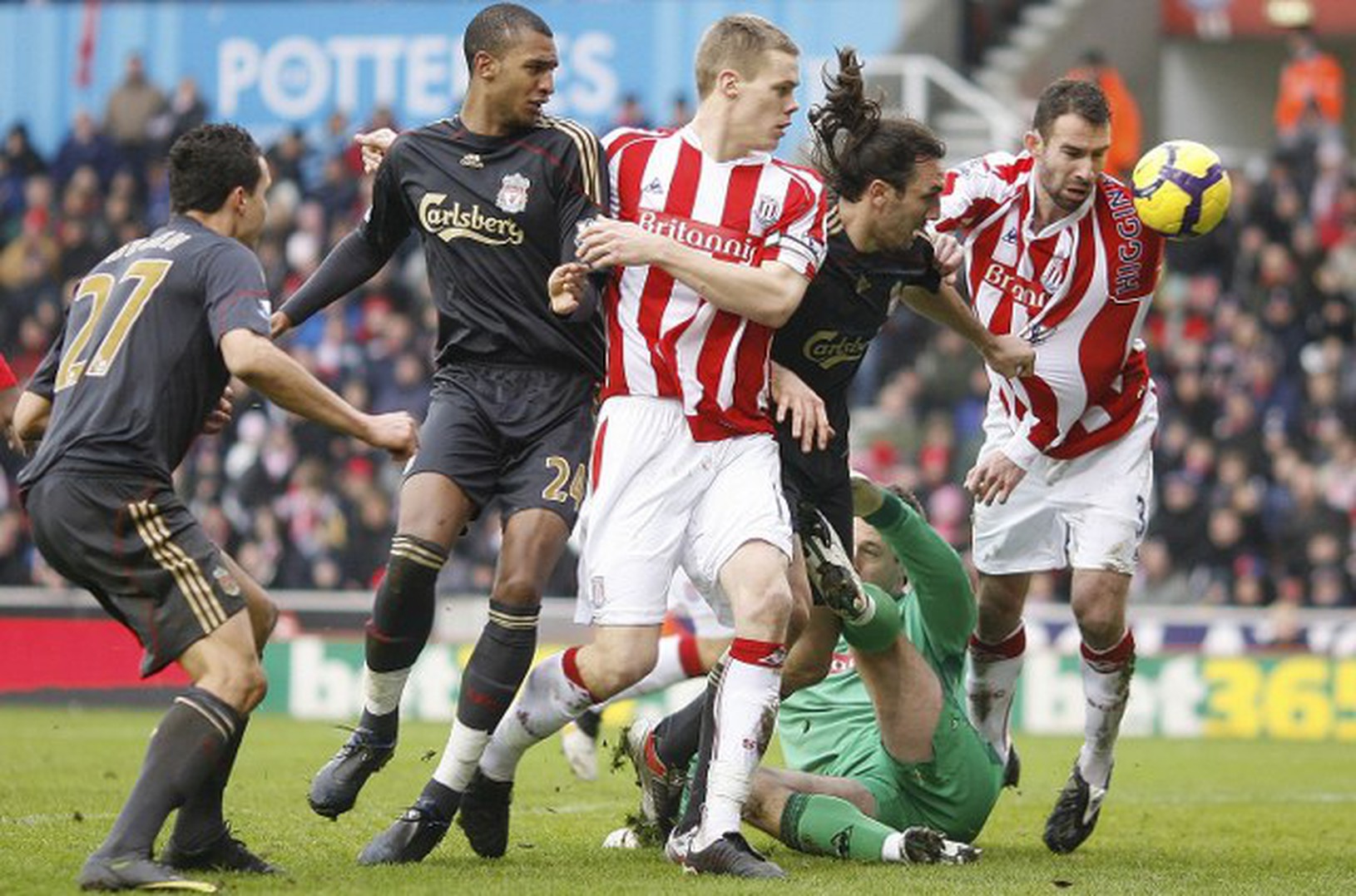Vyrovnávajúci gól Stoke City