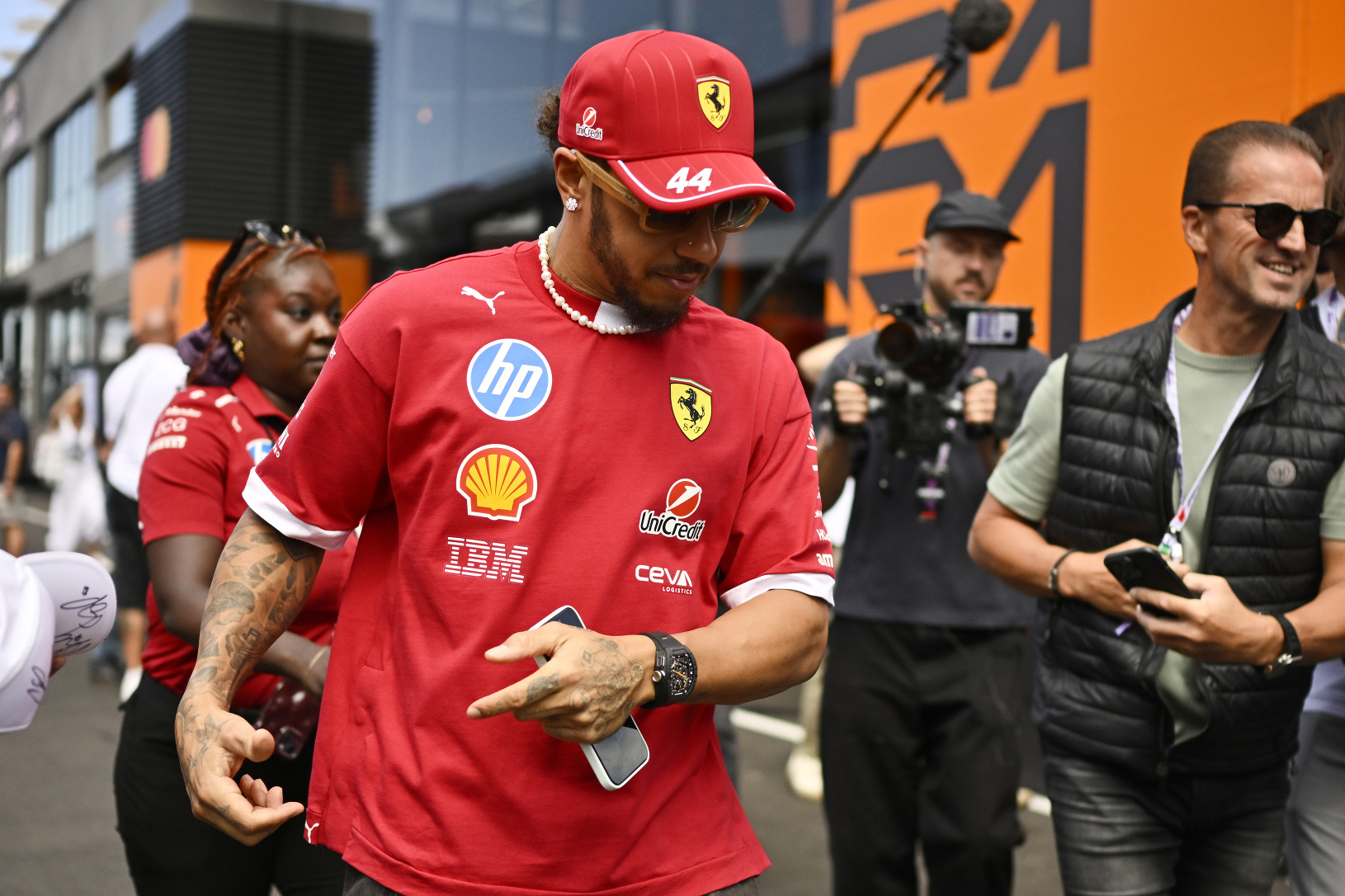 Lewis Hamilton na prvom
