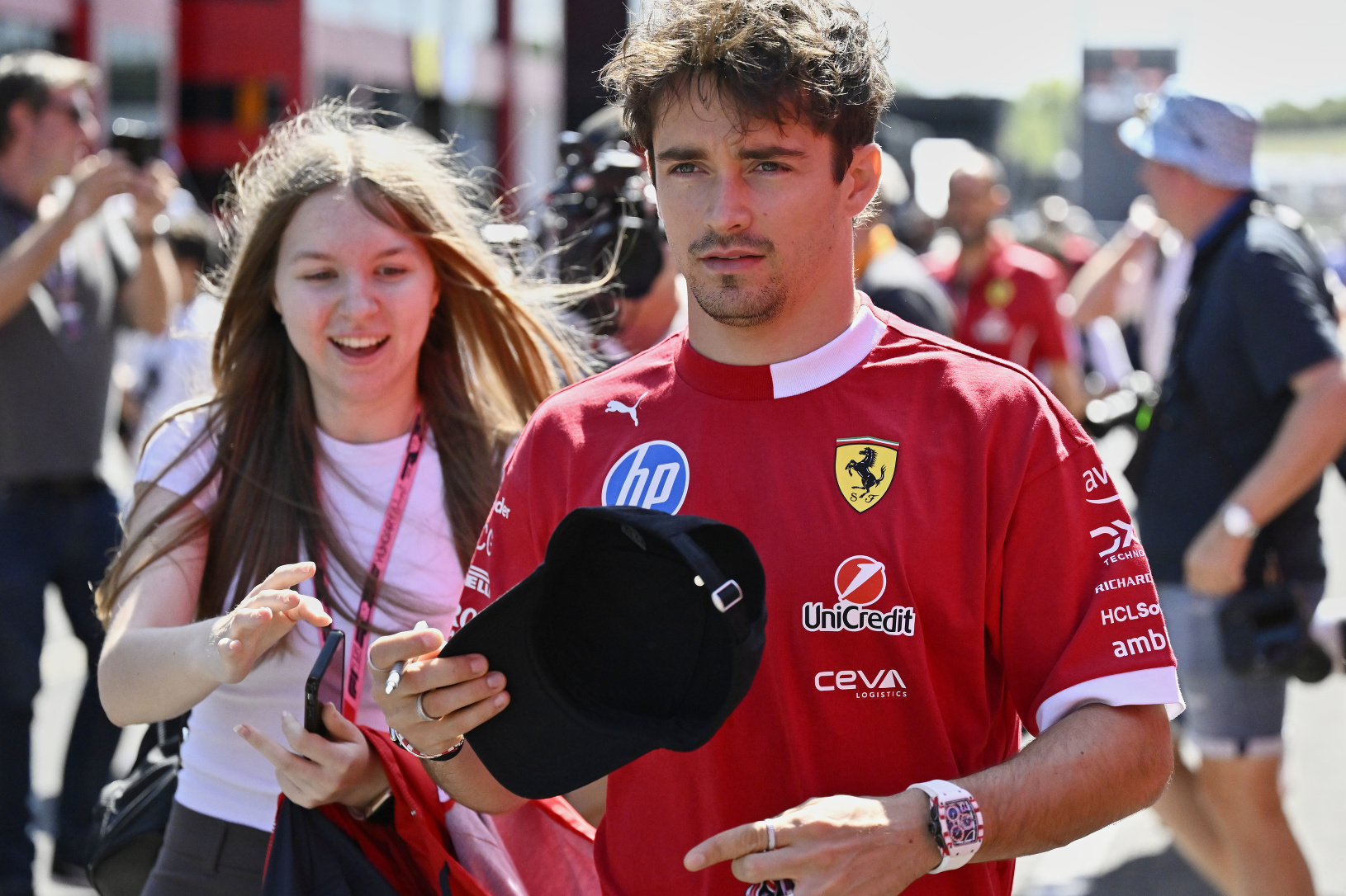 Charles Leclerc na prvom