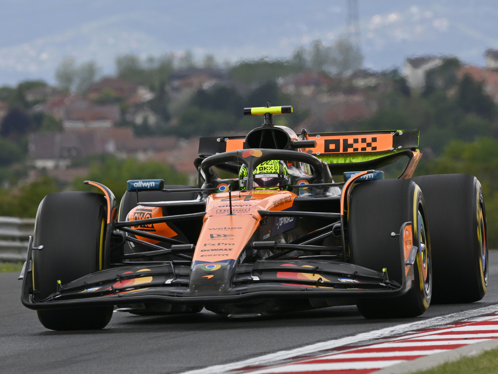 Lando Norris na prvom