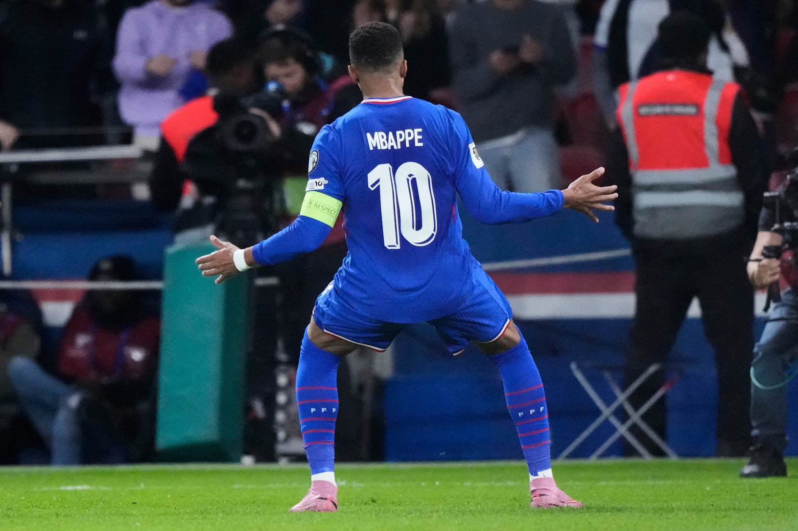 Kapitán Francúzska Kylian Mbappé
