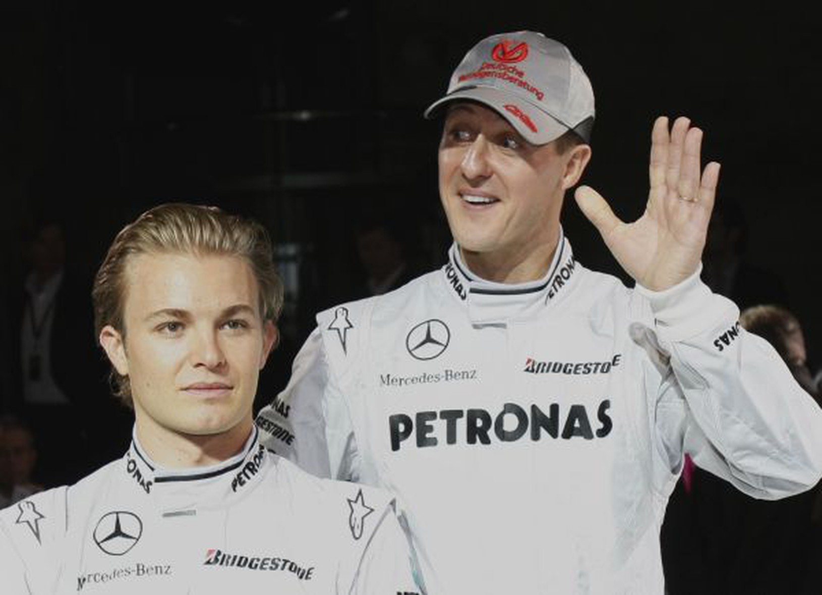 Michael Schumacher a Nico