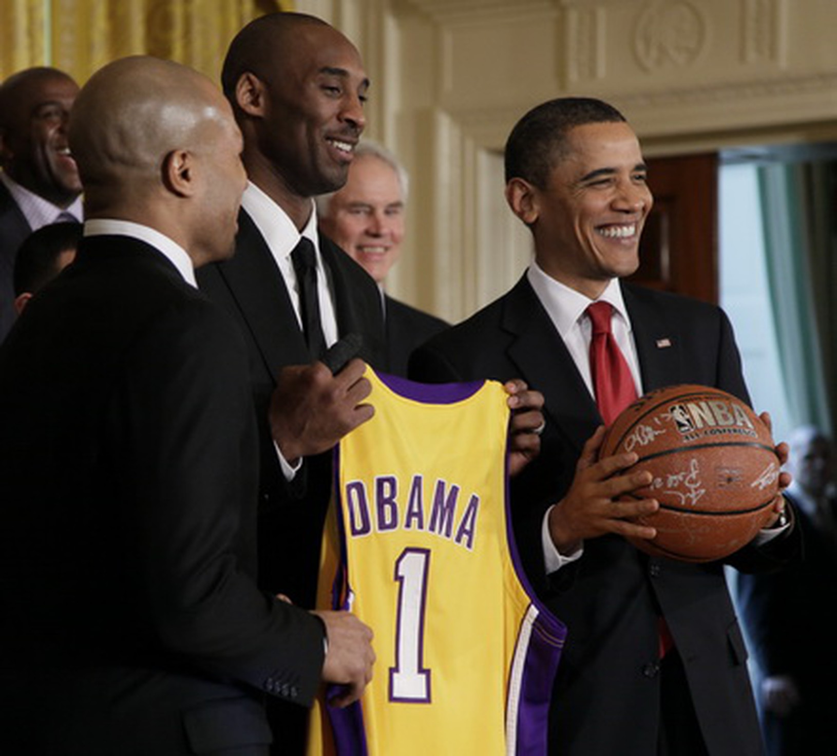 Barack Obama a Kobe