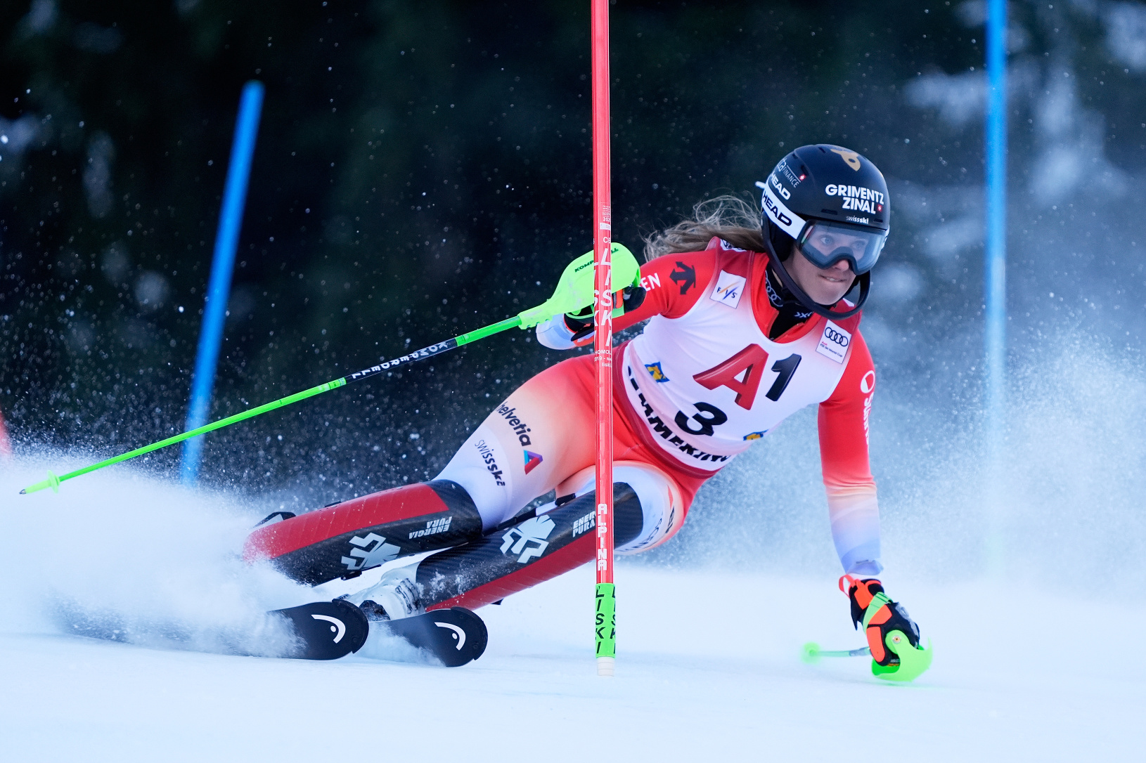 Švajčiarska lyžiarka Camille Rastová