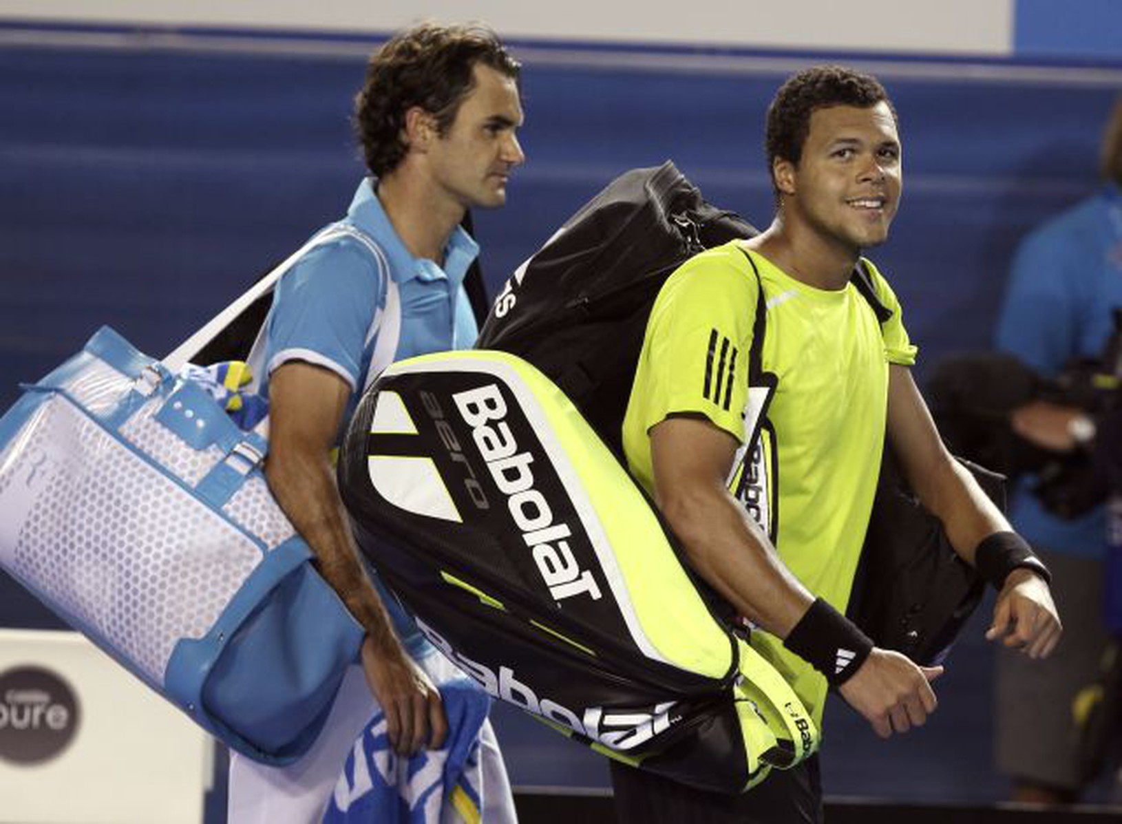 Federer a Tsonga po