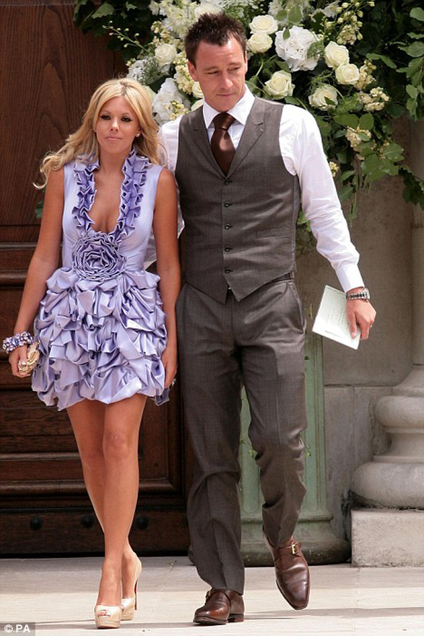 John Terry s manželkou
