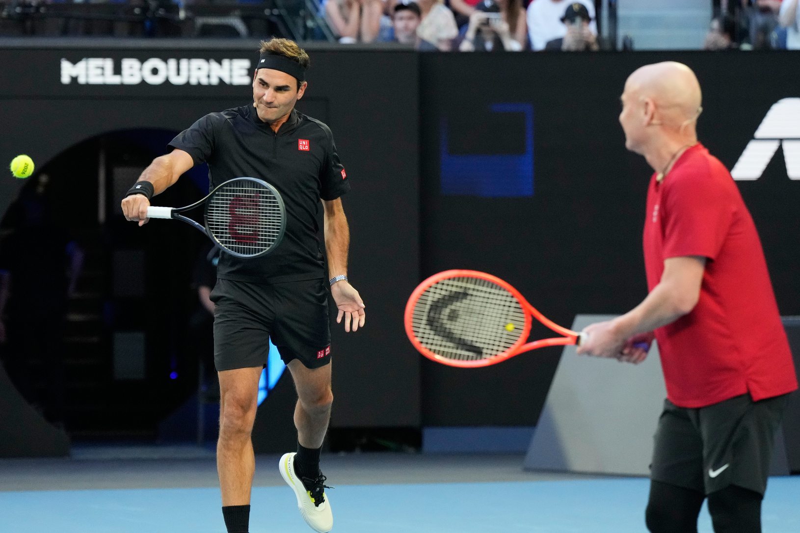 Roger Federer a legendárny