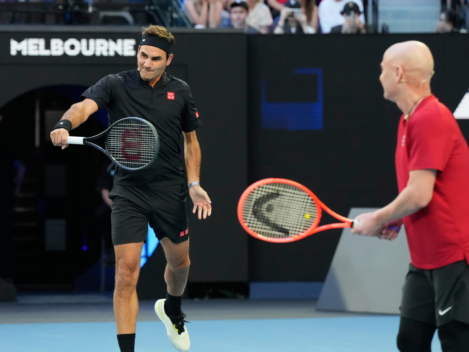 Roger Federer a legendárny