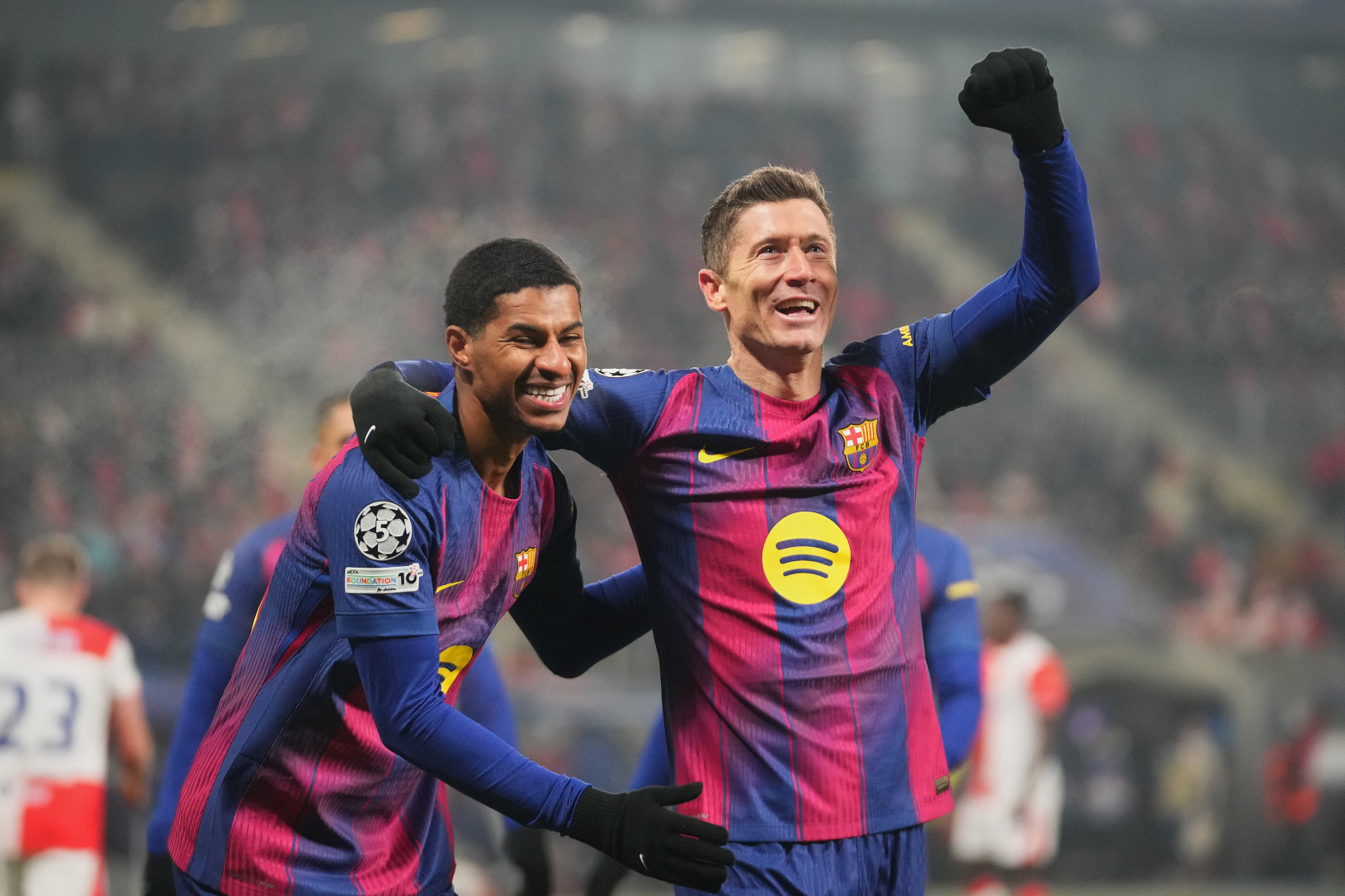Marcus Rashford a Robert