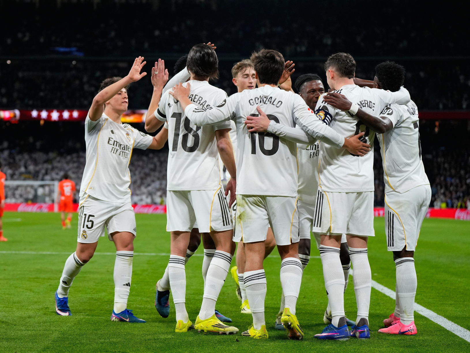 Radosť hráčov Realu Madrid
