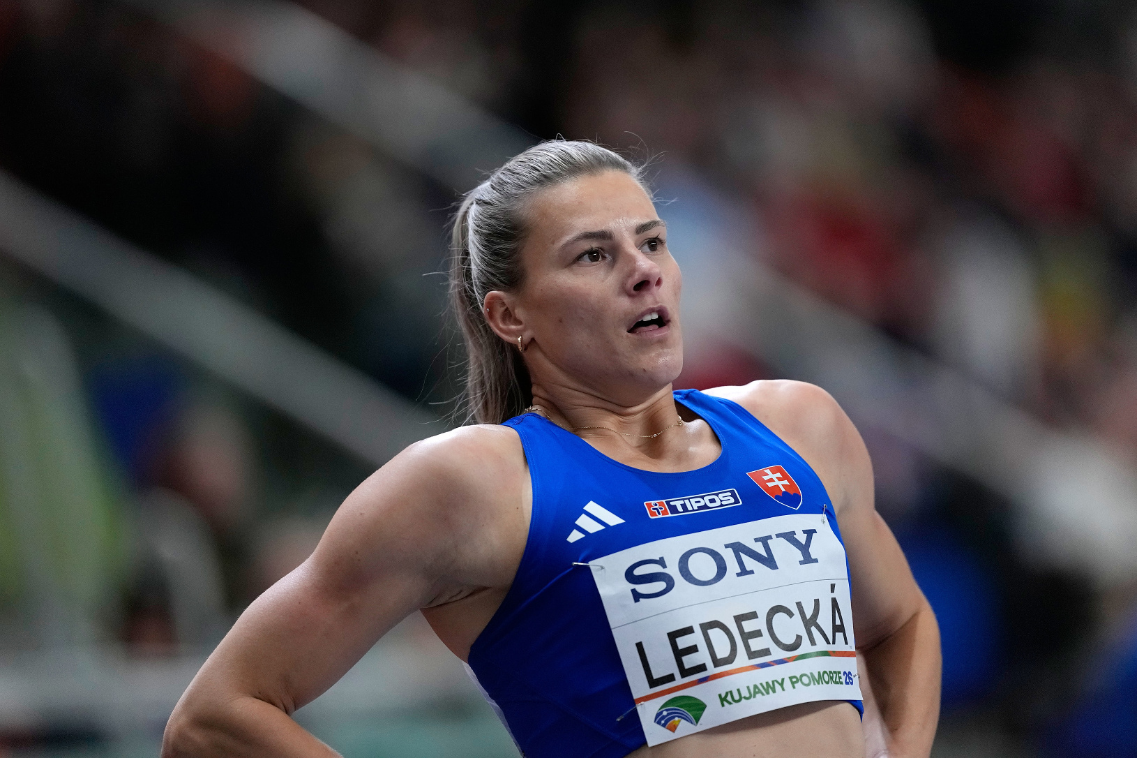 Na snímke slovenská atlétka