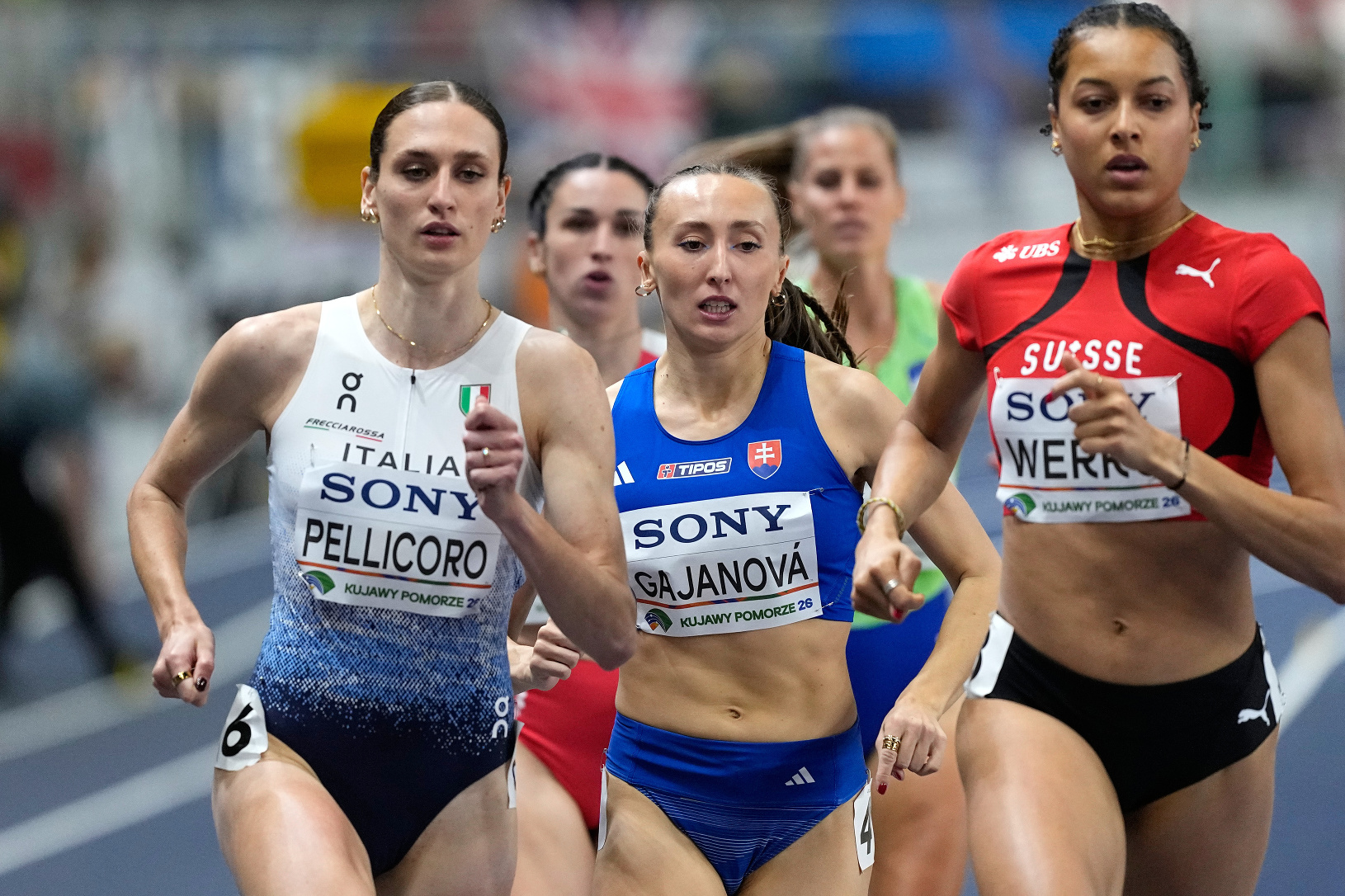 Na snímke slovenská atlétka