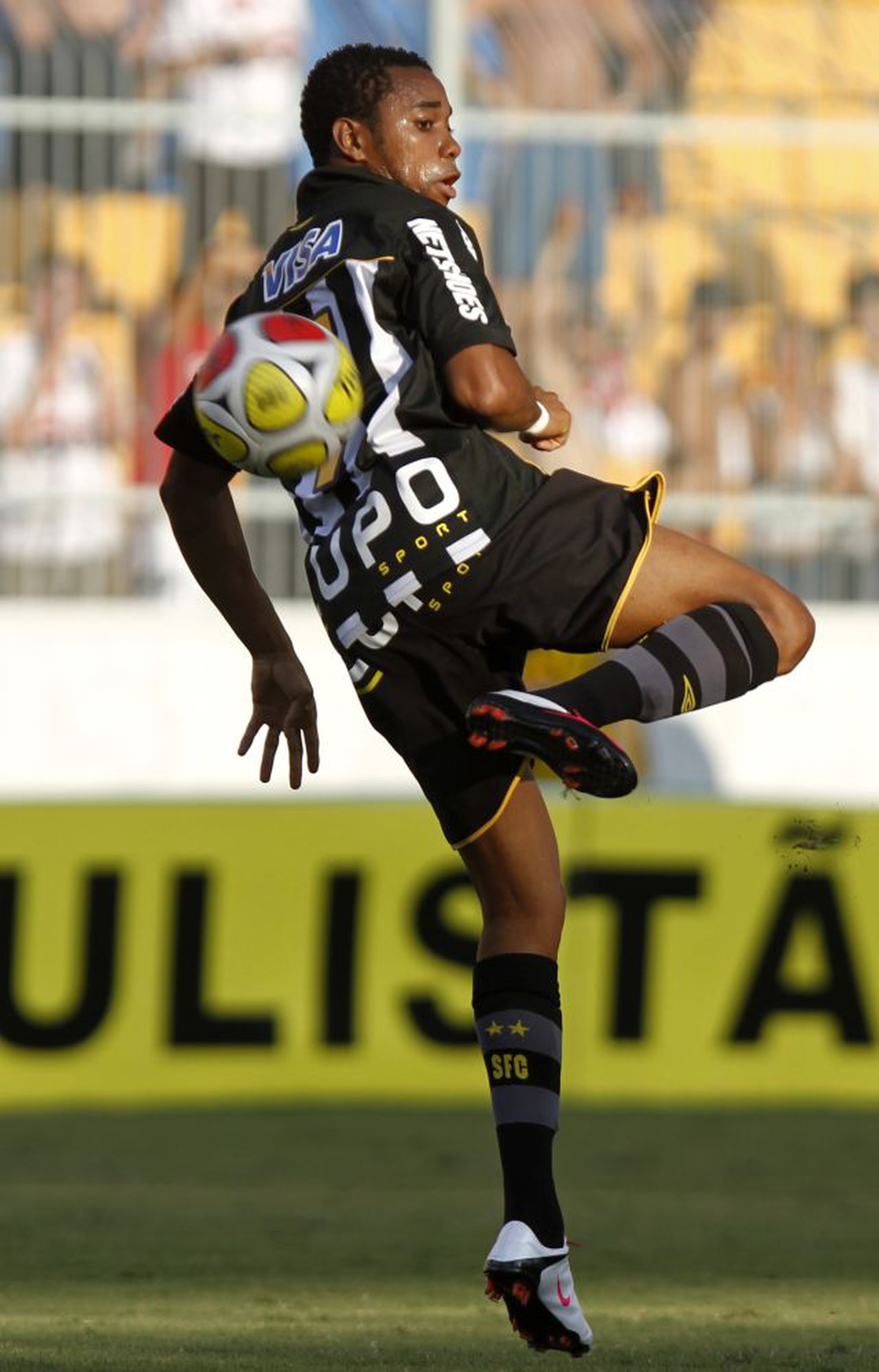 Robinho bavil divákov